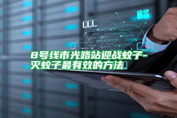 8号线市光路站迎战蚊子-灭蚊子最有效的方法