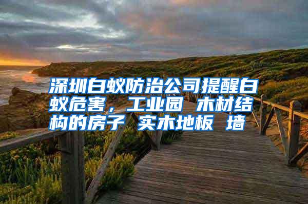 深圳白蚁防治公司提醒白蚁危害，工业园 木材结构的房子 实木地板 墙