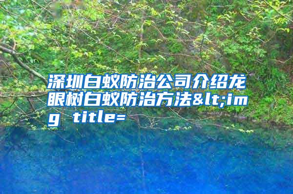 深圳白蚁防治公司介绍龙眼树白蚁防治方法<img title=