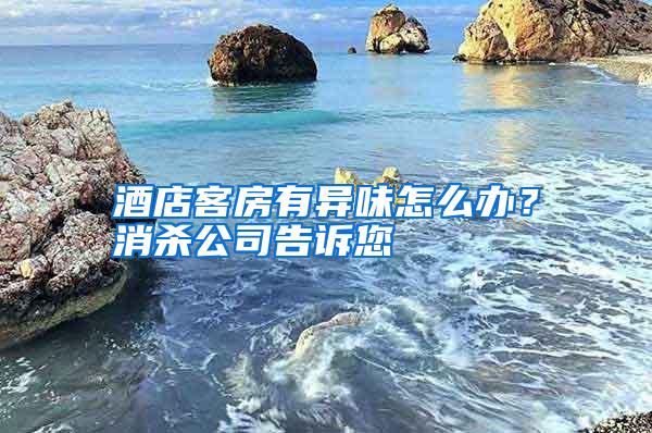 酒店客房有异味怎么办?消杀公司告诉您