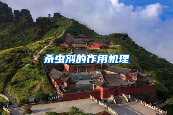 杀虫剂的作用机理