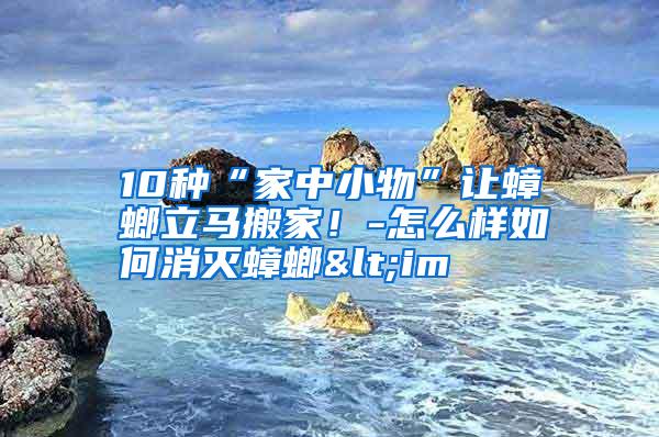 10种“家中小物”让蟑螂立马搬家！-怎么样如何消灭蟑螂<im