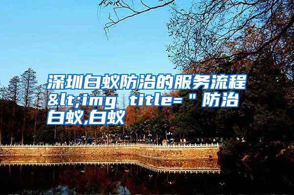 深圳白蚁防治的服务流程<img title="防治白蚁,白蚁