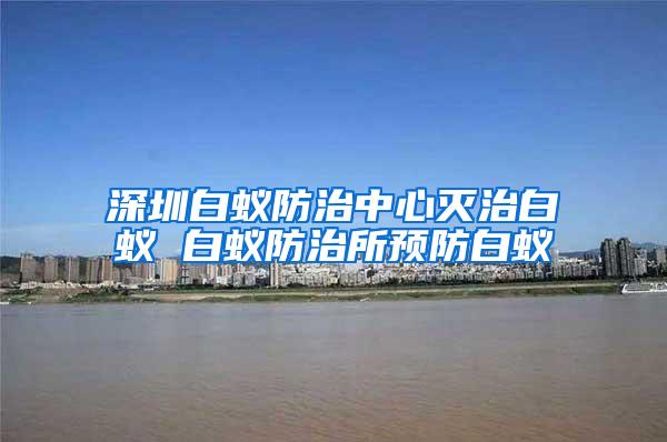 深圳白蚁防治中心灭治白蚁 白蚁防治所预防白蚁