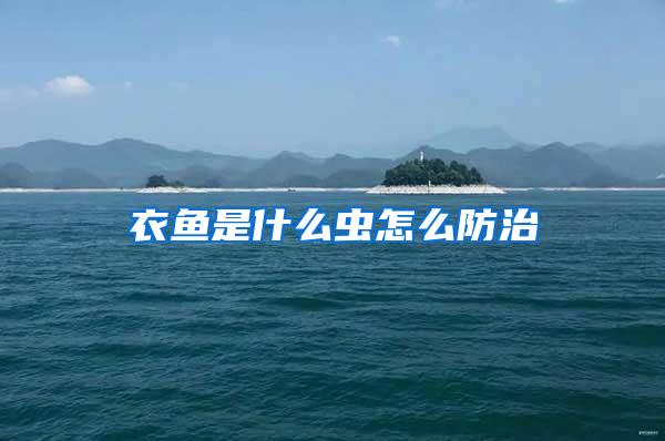 衣鱼是什么虫怎么防治