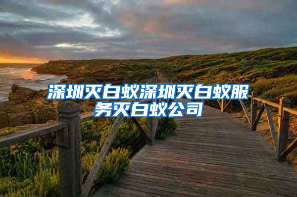 深圳灭白蚁深圳灭白蚁服务灭白蚁公司