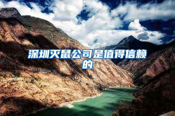 深圳灭鼠公司是值得信赖的