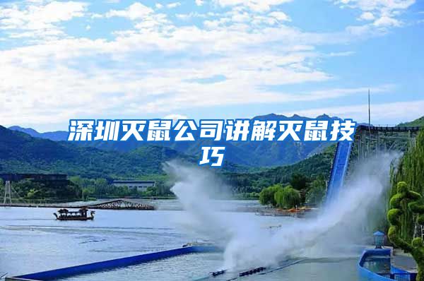 深圳灭鼠公司讲解灭鼠技巧