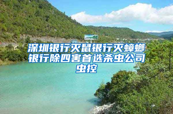 深圳银行灭鼠银行灭蟑螂银行除四害首选杀虫公司虫控